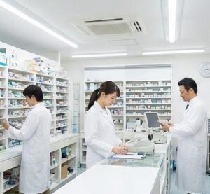 調剤併設店で働くドラッグストア薬剤師の年収