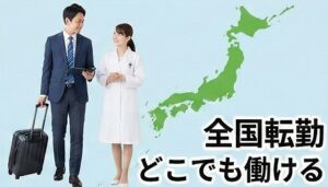 転勤が多いMRとどこでも働ける妻の親和性