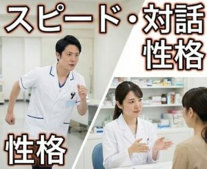 スピードか対話か自分の性格に向いている人