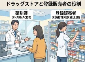 ドラッグストアと登録販売者の役割
