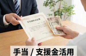 住宅手当や移住支援金の活用方法