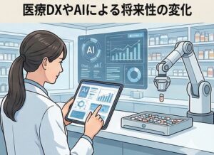 医療DXやAIによる将来性の変化
