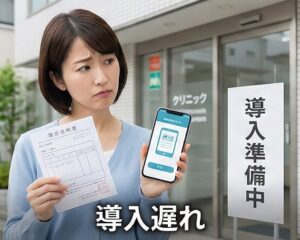 医療機関導入遅れの影響