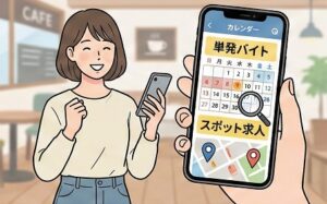 単発バイトやスポットのマッチング活用