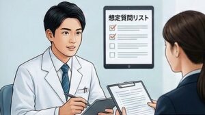 回答例を参考に準備する質問への対策