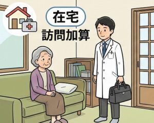 在宅や訪問加算と患家訪問の評価