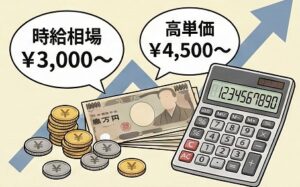 気になる時給相場と高単価案件の目安