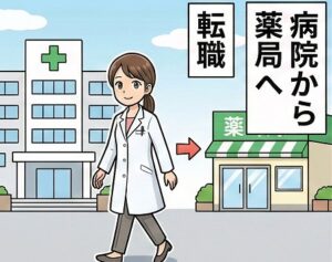 病院薬剤師から薬局転職