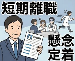 短期離職が多いと落ちる理由