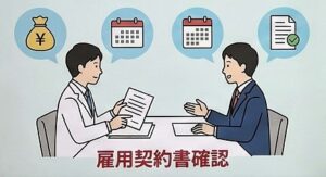 給与や休日などの労働条件の確認方法