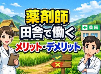 薬剤師が田舎で働くメリットとデメリット