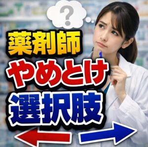 薬剤師に不安がある場合の考えたい選択肢