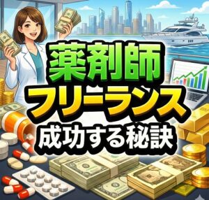 薬剤師のフリーランスで成功する秘訣とリスク