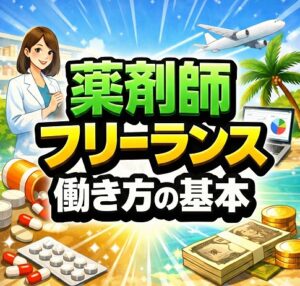 薬剤師のフリーランスという働き方の基本