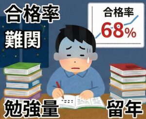 薬剤師国家試験の合格率や勉強の難しさ