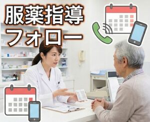 薬局薬剤師の役割は服薬指導と継続フォロー