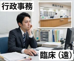 行政業務が中心で臨床の専門性を活かせない悩み