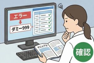誤表示やダミーコードへの対策