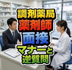 調剤薬局の薬剤師面接でのマナーと逆質問