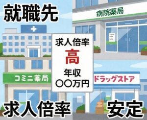 資格取得後の就職先や求人倍率と年収