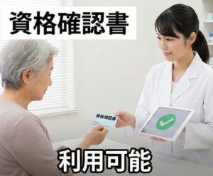 資格確認書でも使えますか