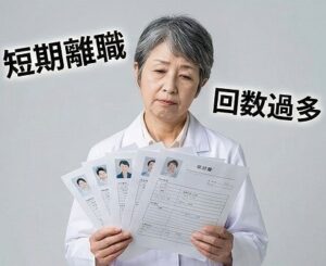 転職回数が多い勤続年数