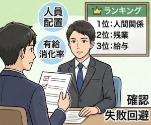 転職理由に学ぶ失敗しない職場選び