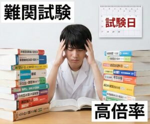 難易度が高い公務員試験の勉強コストと倍率の壁