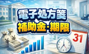 電子処方箋の補助金・期限