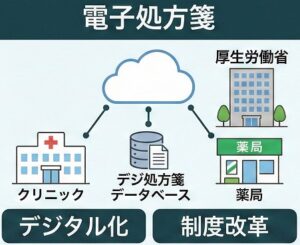 電子処方箋や厚労省制度の動向