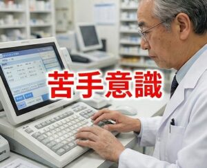 電子薬歴やレセコン操作への苦手意識