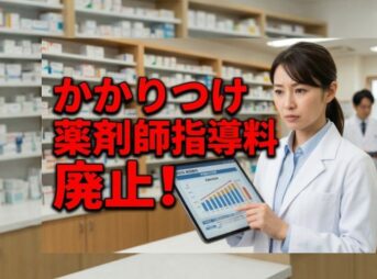2026年改定】かかりつけ薬剤師指導料は廃止！今後の対策と転職