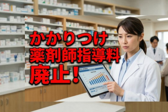2026年改定】かかりつけ薬剤師指導料は廃止！今後の対策と転職