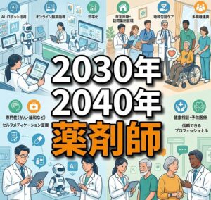 2030年・2040年の薬剤師を想像する——長期的な視点でキャリアを設計する