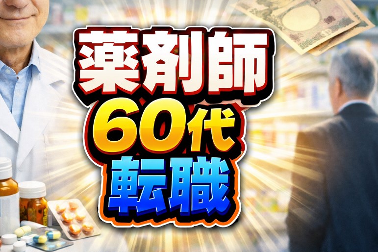 60代薬剤師でも転職できる！失敗しない進め方