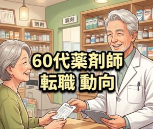 60代薬剤師の転職の最新市場動向