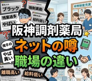 ネットの噂と実際の職場の違い