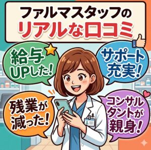 ファルマスタッフのリアルな口コミ