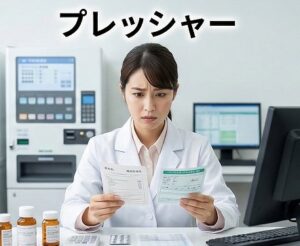 ミスが許されない調剤業務のプレッシャー