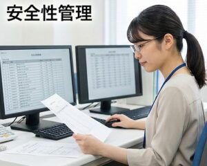 医薬品の安全性情報を管理する業務