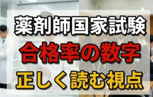 合格率の数字を正しく読む視点