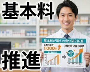 基本料の引き上げと面分業推進