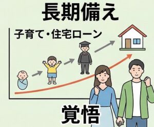 子育て費用や住宅ローンに向けた長期的な備えと覚悟