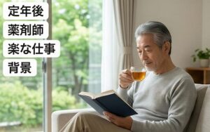 定年後の薬剤師が楽な仕事を求める背景
