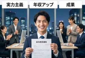 実力次第で年収の大幅アップも