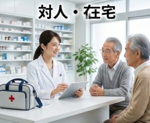 対物から「対人業務・在宅医療」への急激なシフト