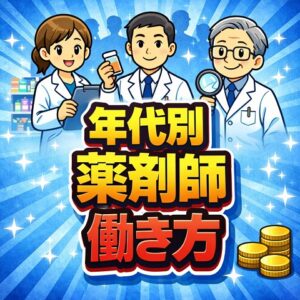 年代別に見る！薬剤師の定年後の働き方