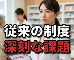 従来の制度が抱えていた深刻な課題