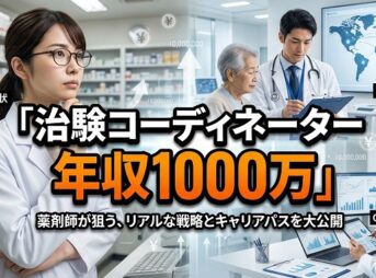 治験コーディネーターで年収1000万は薬剤師でも可能？業界のリアルな実態
