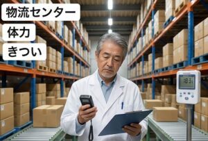 物流センターの管理薬剤師のきつい体力面